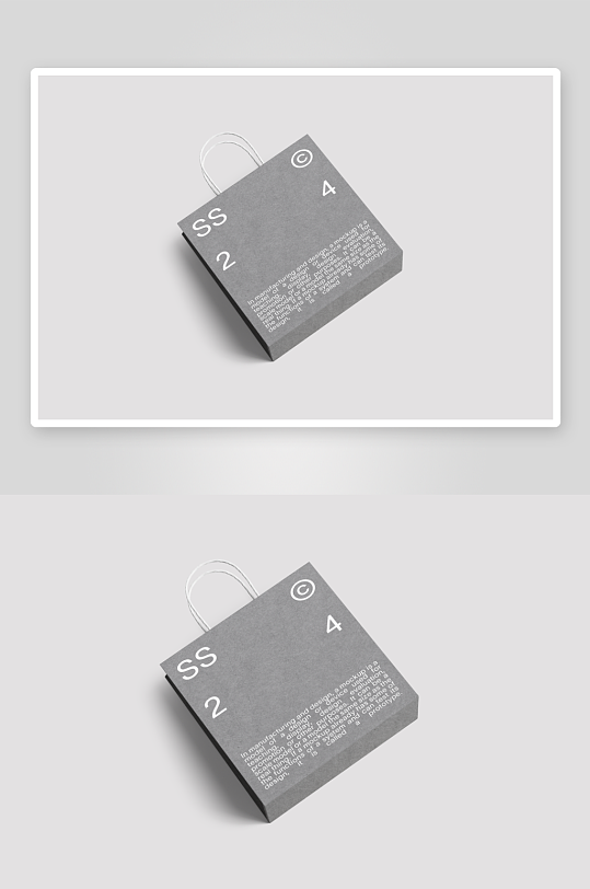 购物袋mockup样机设计素材-众图网