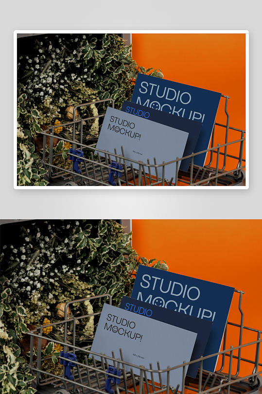 名片卡片mockup样机设计素材-众图网