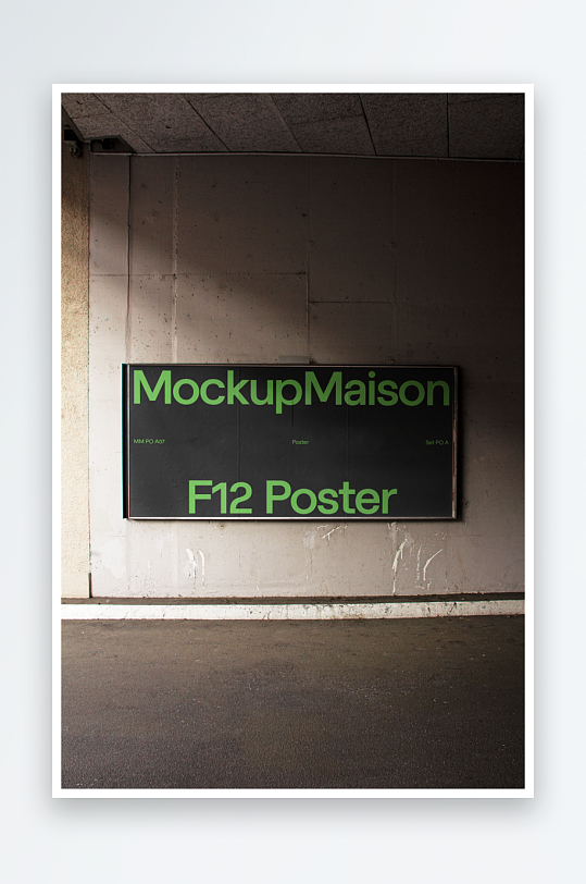 户外广告mockup样机设计素材-众图网