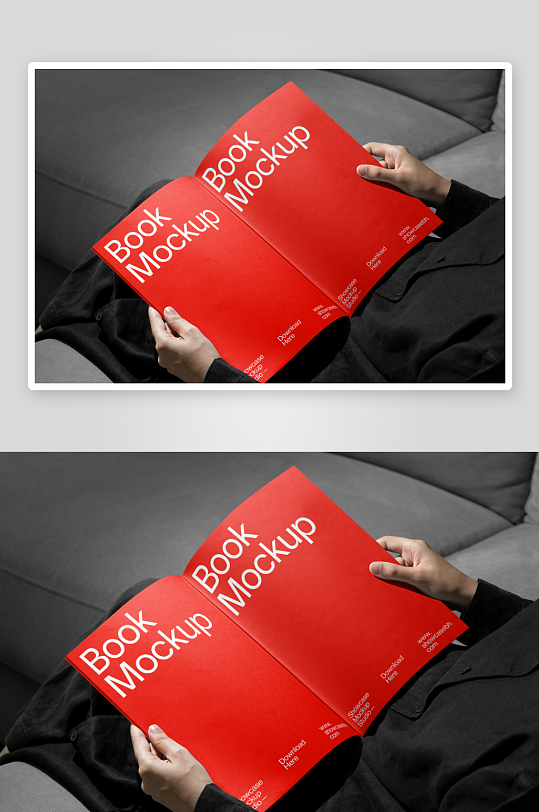 图书杂志mockup样机设计素材-众图网