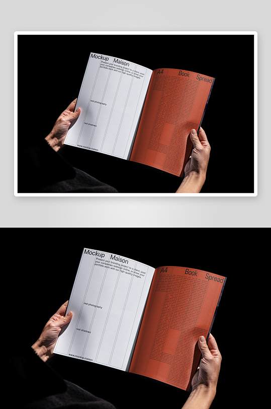 图书杂志mockup样机设计素材-众图网