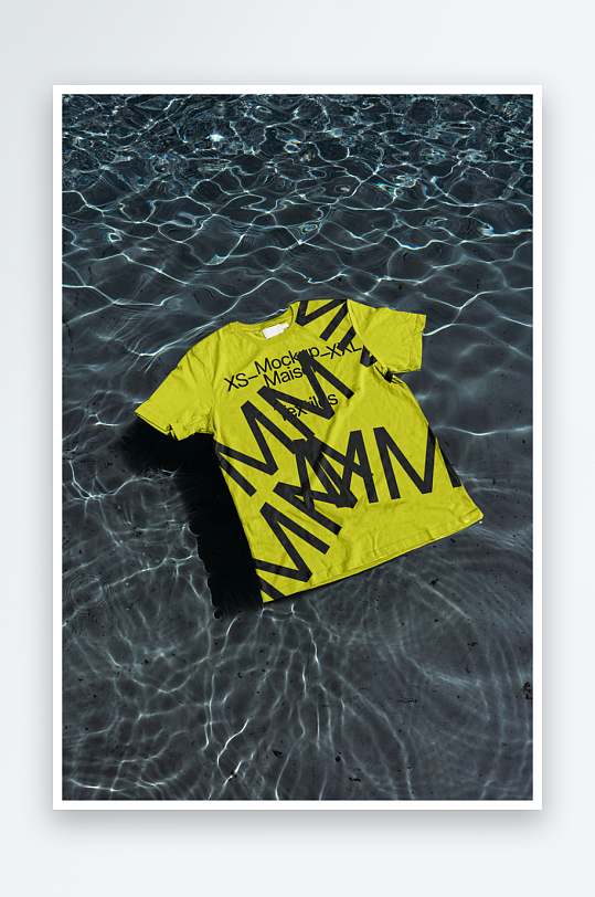 T恤mockup样机设计素材-众图网