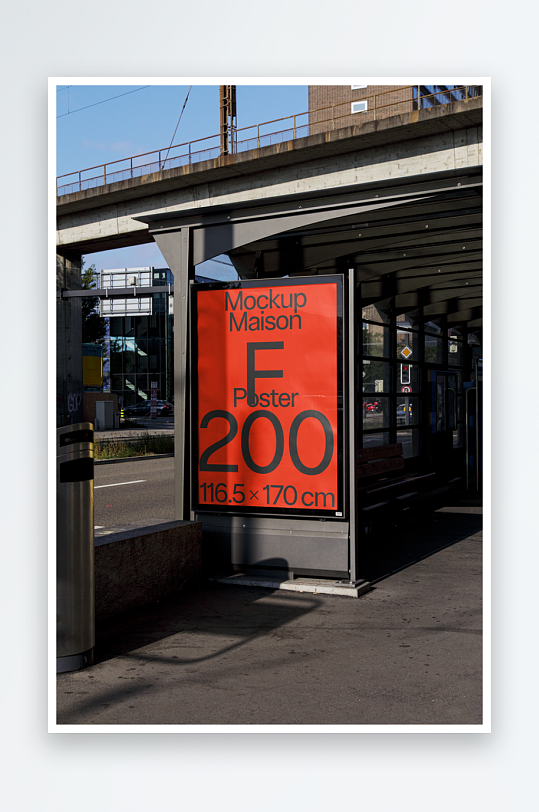 户外广告mockup样机设计素材-众图网
