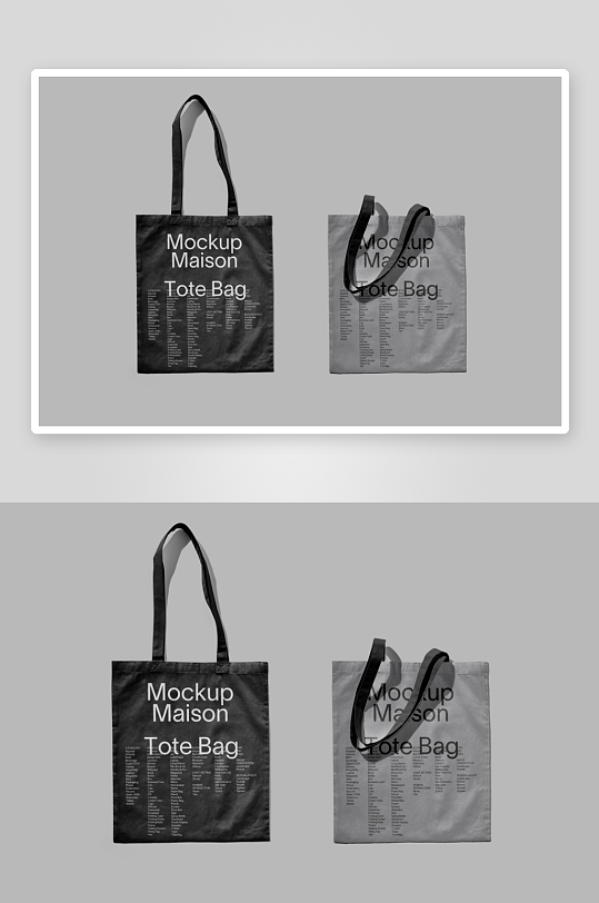 手提袋mockup样机设计素材-众图网