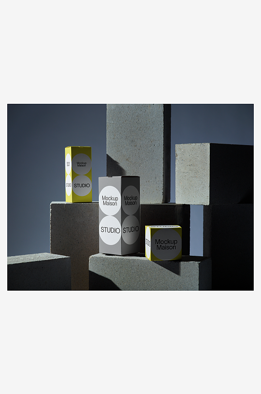 塑料盒mockup样机设计素材-众图网