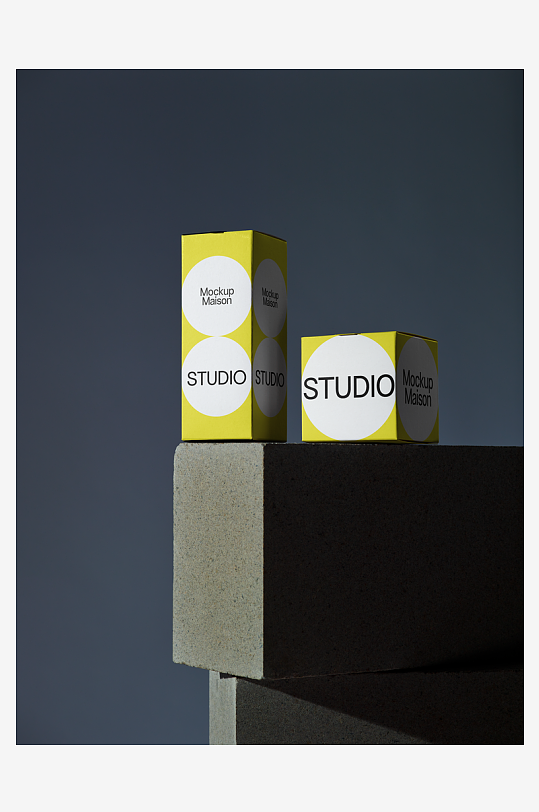 塑料盒mockup样机设计素材-众图网