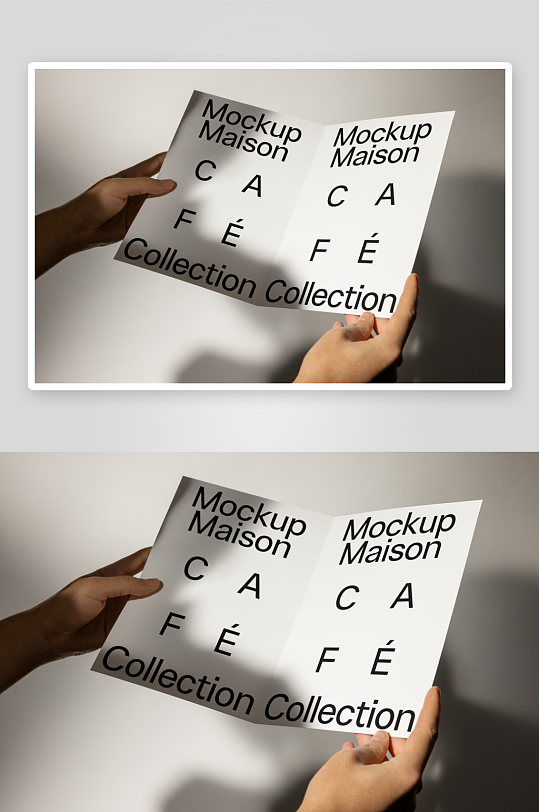 传单广告折页mockup样机设计素材-众图网