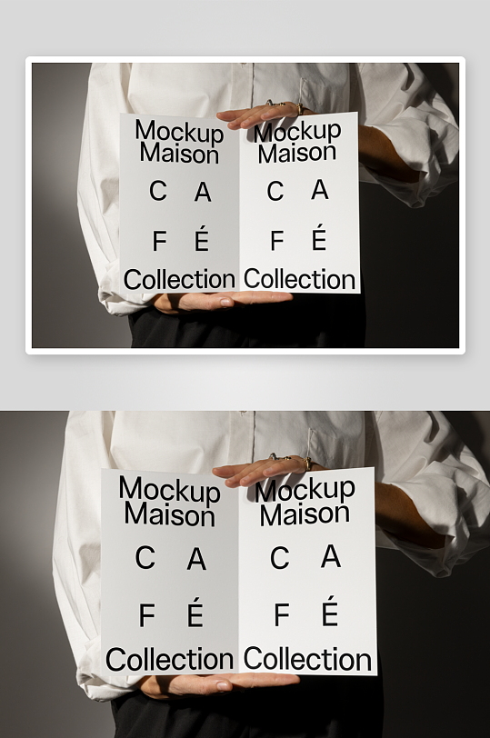 传单广告折页mockup样机设计素材-众图网