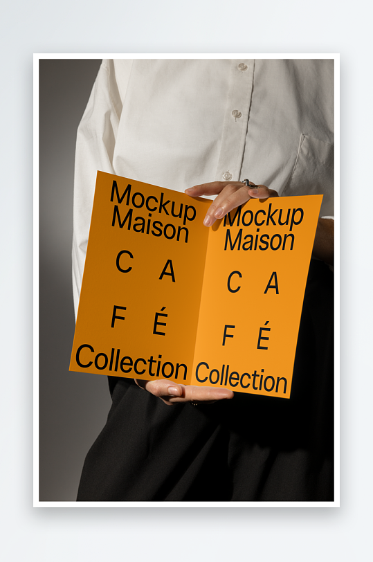 传单广告折页mockup样机设计素材-众图网