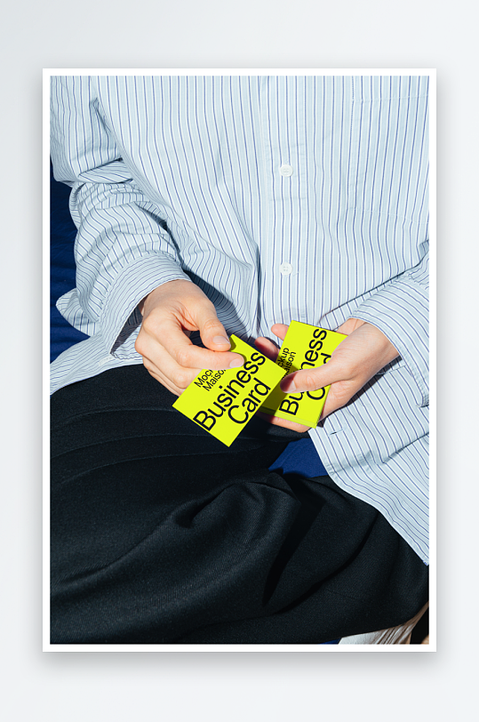 名片卡片mockup样机设计素材-众图网