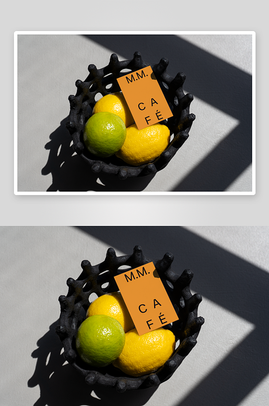 卡片镜片mockup样机设计素材-众图网