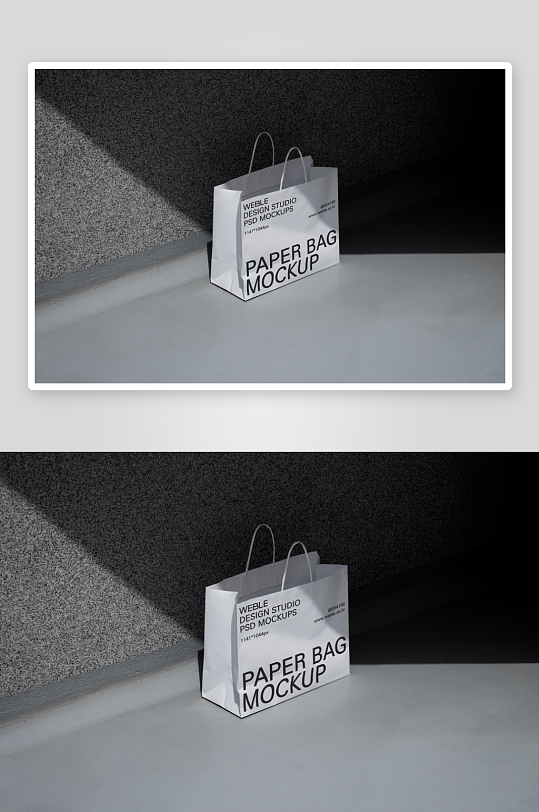 购物袋mockup样机设计素材-众图网