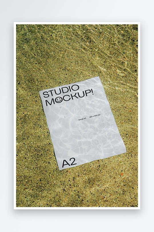 户外广告传单mockup样机设计素材-众图网