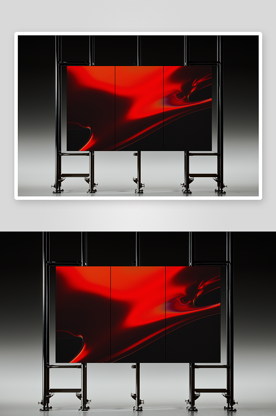 电视广告mockup样机设计素材-众图网