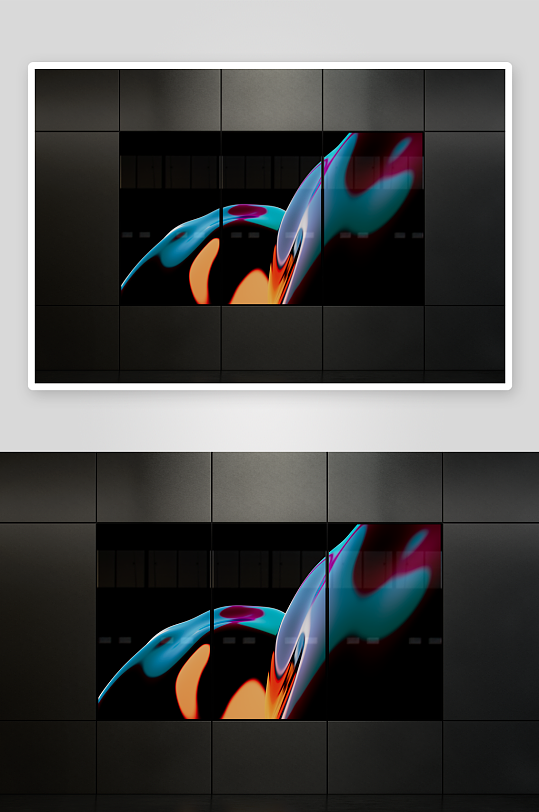 电视广告mockup样机设计素材-众图网