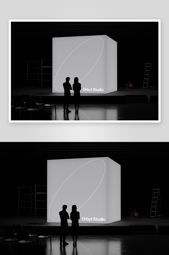 户外广告mockup样机设计素材-众图网