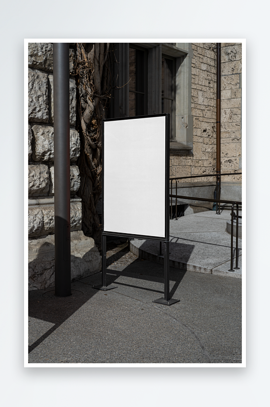 户外广告mockup样机设计素材-众图网