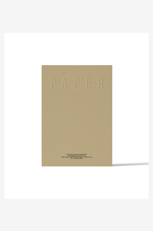 传单mockup样机设计素材-众图网