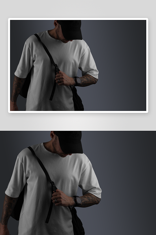 帆布袋mockup样机设计素材-众图网