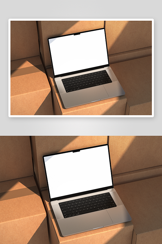 笔记本电脑mockup样机设计素材-众图网