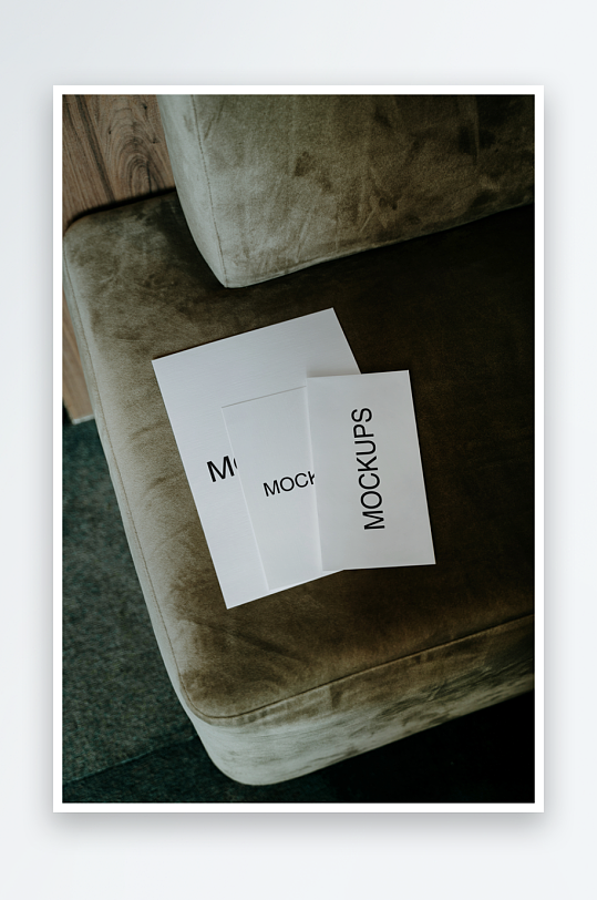 传单名片mockup样机设计素材-众图网