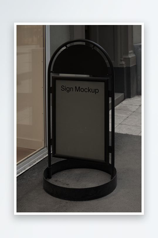 广告牌mockup样机设计素材-众图网