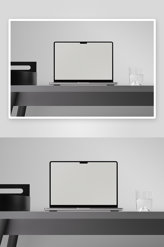 笔记本电脑mockup样机设计素材-众图网