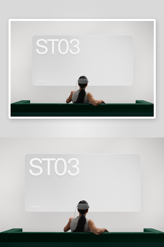 VR虚拟现实mockup样机设计素材-众图网