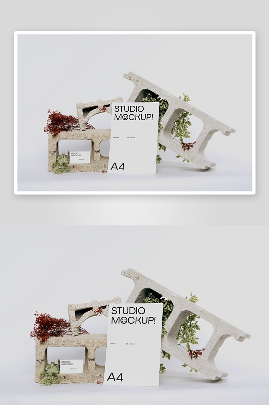 海报广告传单mockup样机设计素材-众图网