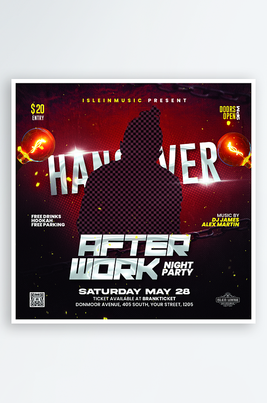 演出演唱会PSD分层设计素材-众图网