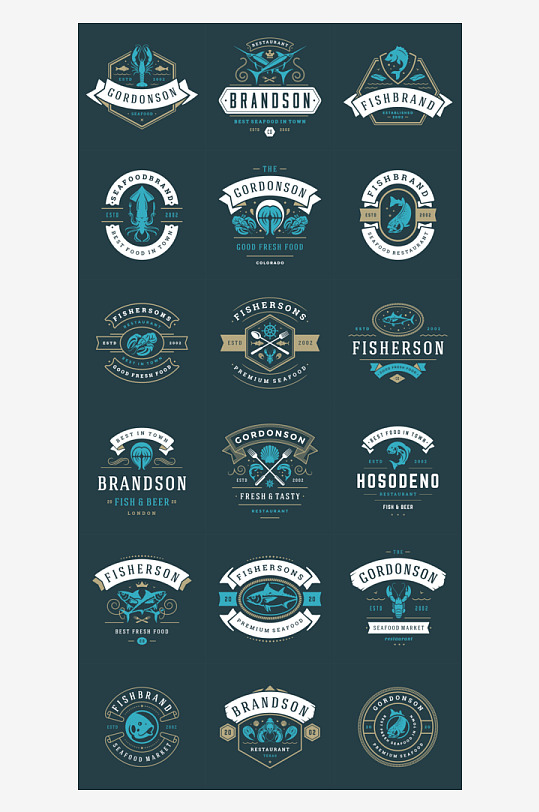 图标标志PSD分层设计素材-众图网