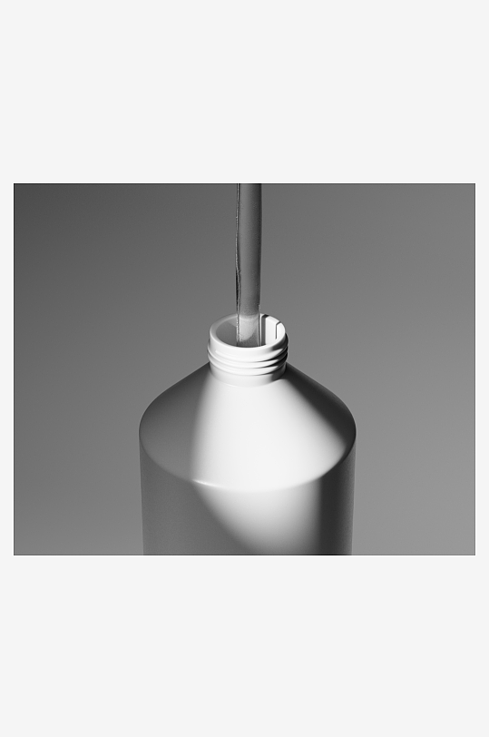 创意简约沐浴露样机展示-众图网