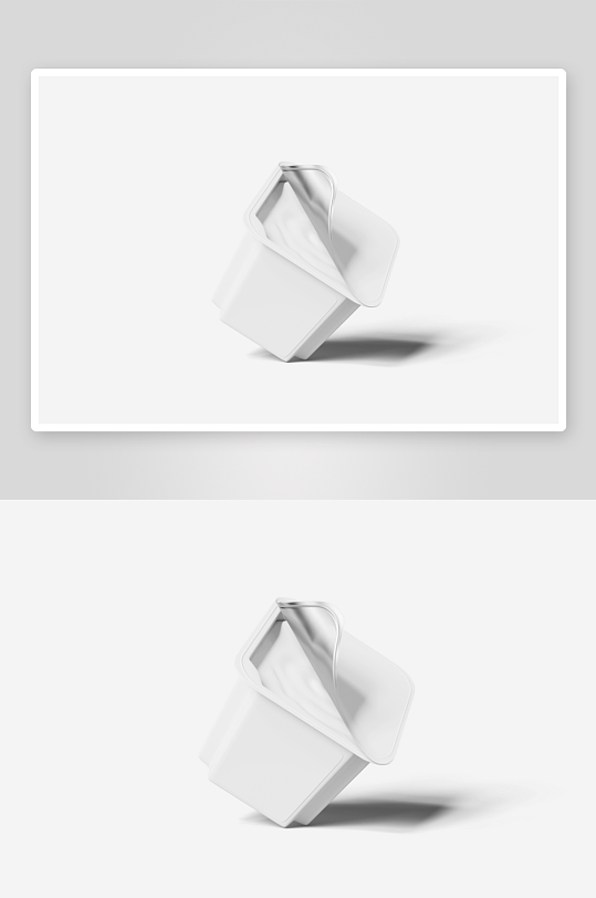 创意大气酸奶样机展示-众图网