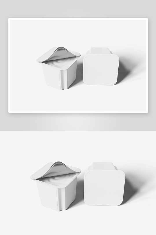 创意大气酸奶样机展示-众图网