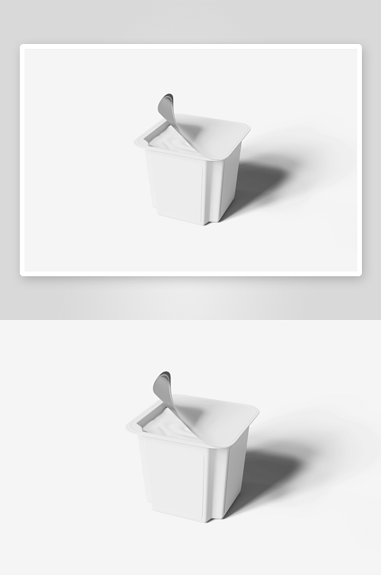 创意大气酸奶样机展示-众图网