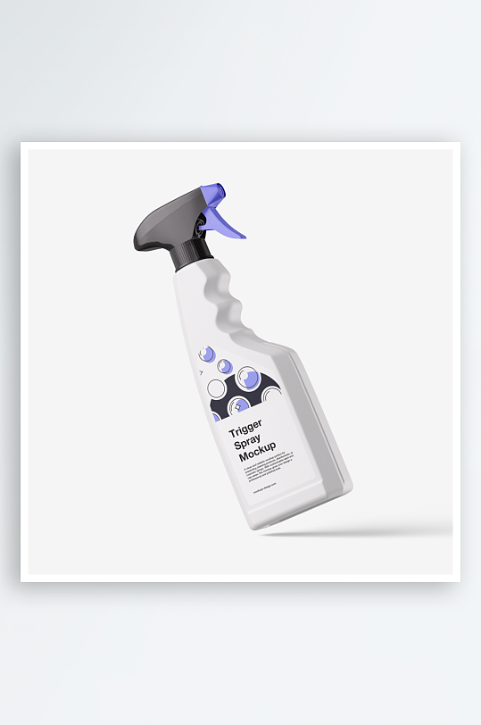 高端洁厕液清洁液喷壶样机-众图网