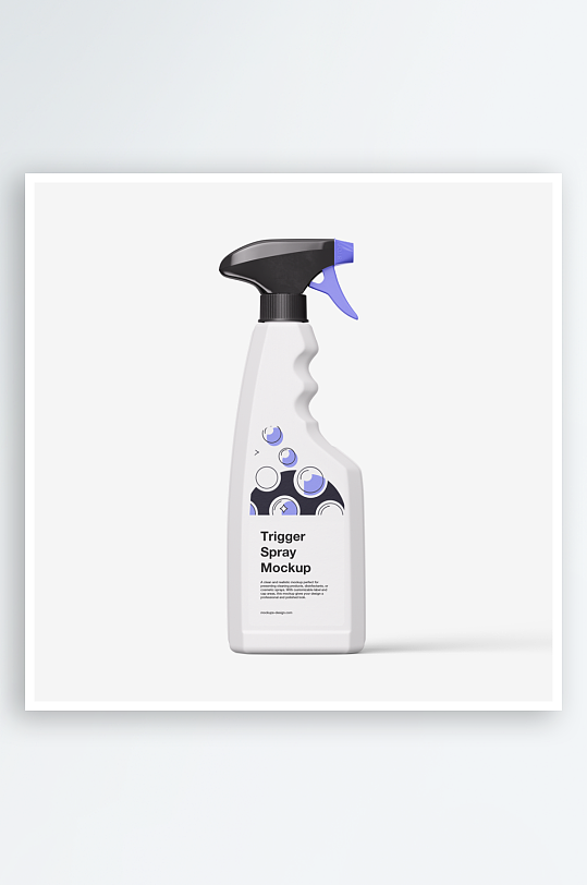 高端洁厕液清洁液喷壶样机-众图网