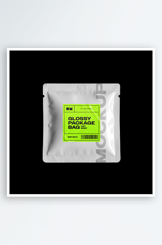 高端铝塑食品包装袋样机-众图网