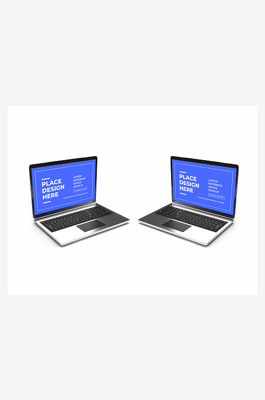 笔记本界面样机模板-众图网