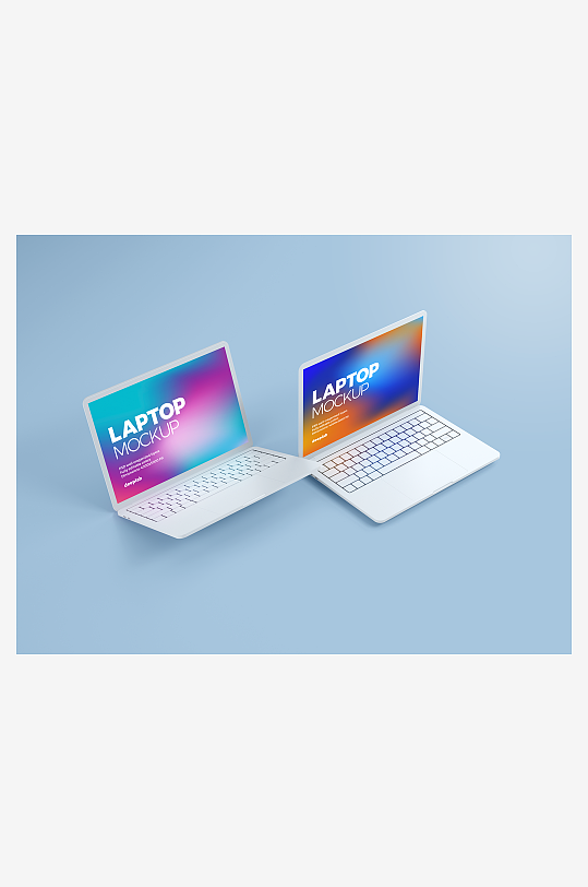 笔记本界面样机模板-众图网