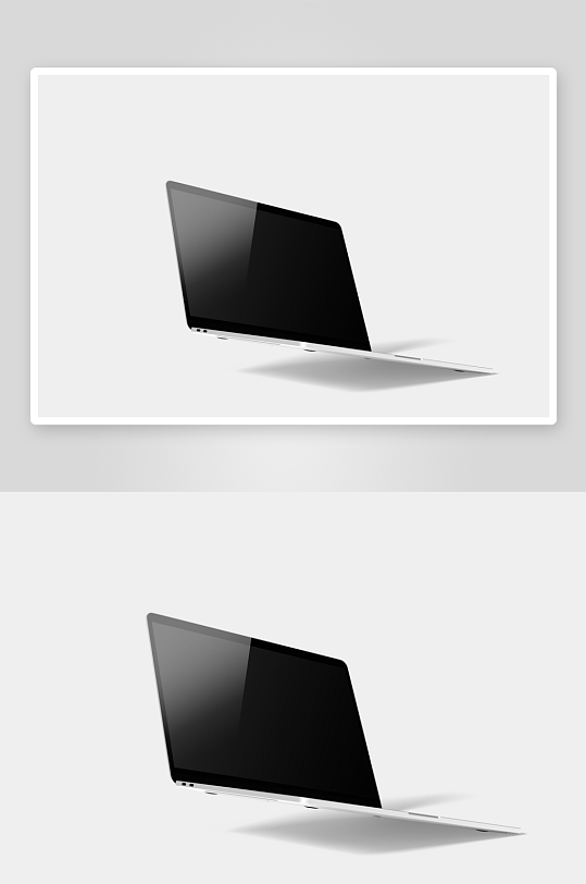 笔记本界面样机模板-众图网