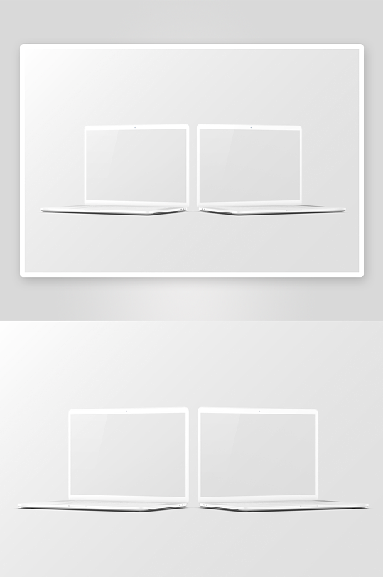 笔记本界面样机模板-众图网