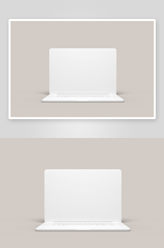 笔记本界面样机模板-众图网