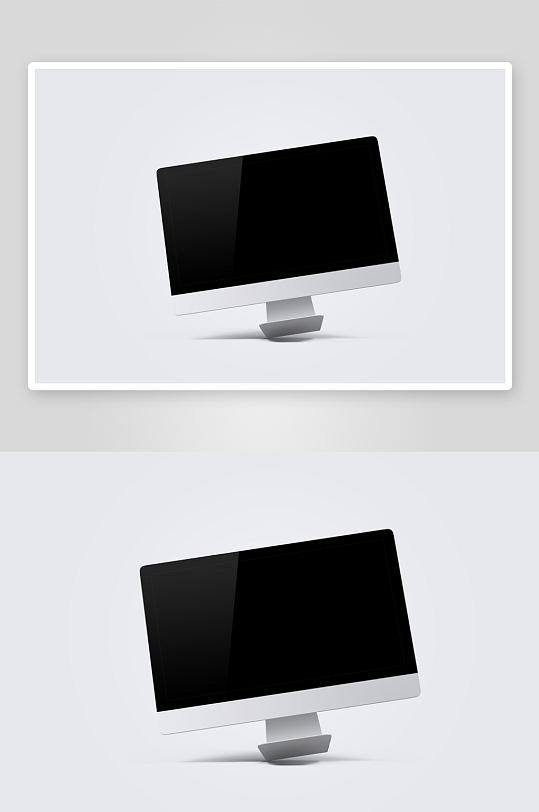 电脑界面样机模板-众图网