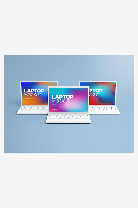 笔记本界面样机模板-众图网