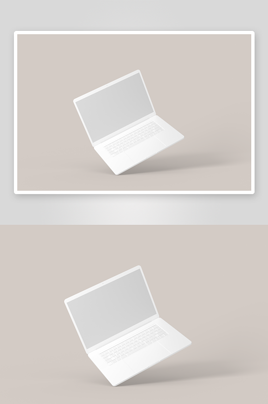 笔记本界面样机模板-众图网