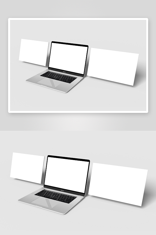 笔记本界面样机模板素材-众图网