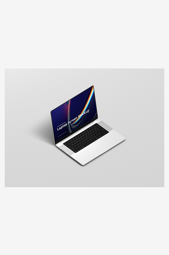 笔记本界面样机模板素材-众图网