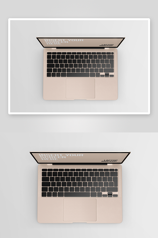 笔记本界面样机模板素材-众图网