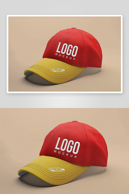 帽子服饰样机模板-众图网